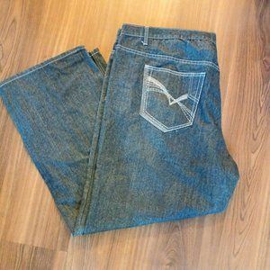 2 Pair Big Mens Jeans Diamond Stash Urban Label Jeans Regular Fit 50 X 33